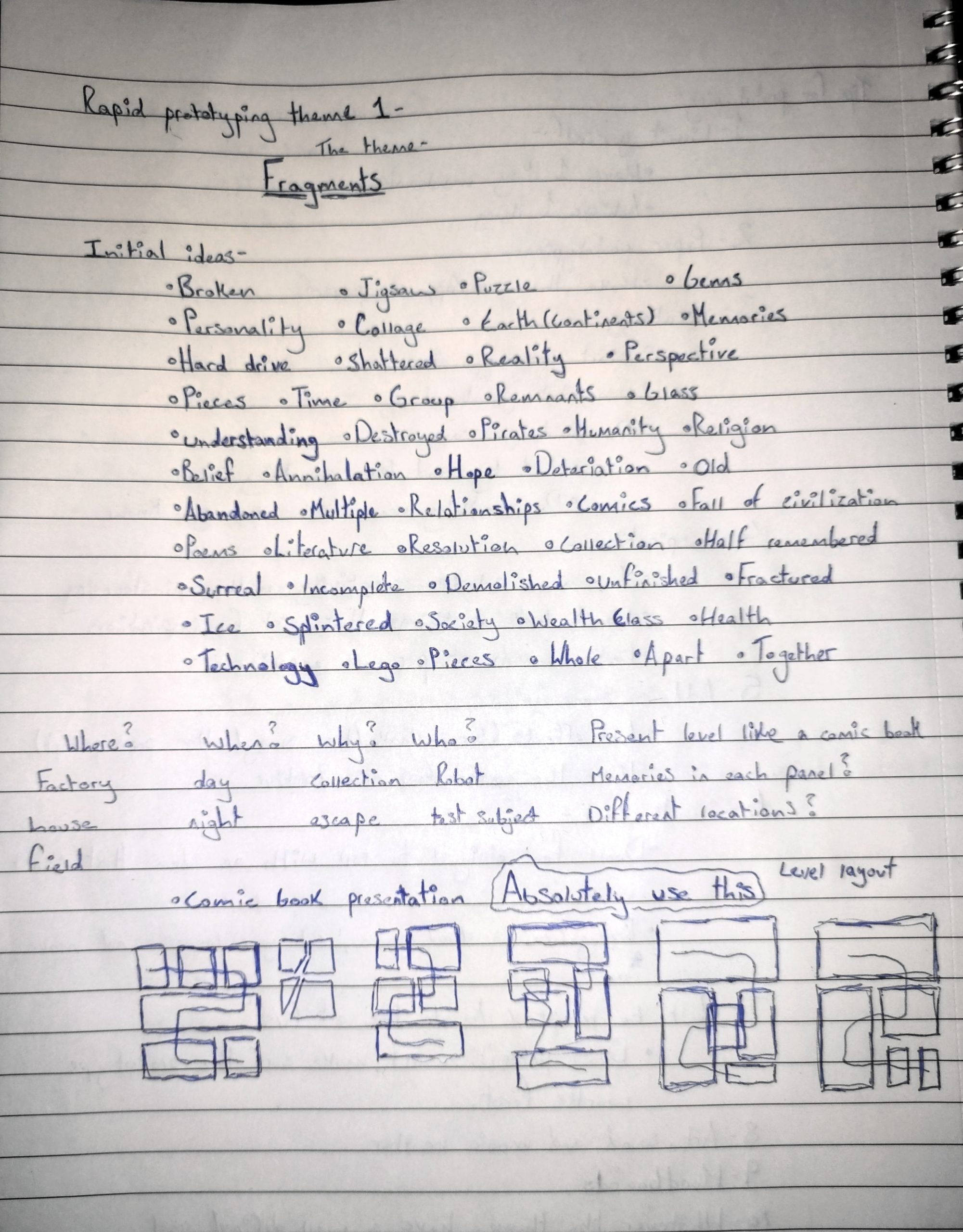 Deacon Higginson's Game Design Blog